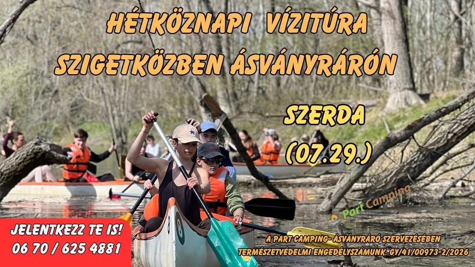 Hétköznapi Vízitúra Szigetközben - Ásványrárón