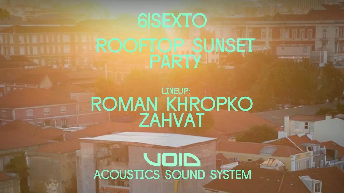 Sexto Rooftop Sunset Party | Aug 08
