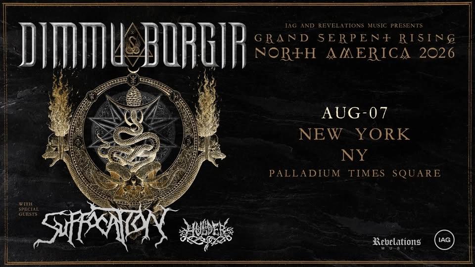 Dimmu Borgir: Grand Serpent Rising Tour US 2026