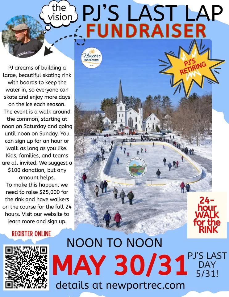 PJ ‘s Last Lap- Skating rink fundraising retirement party