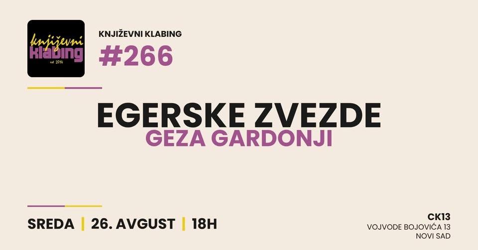Klabing #266 // EGERSKE ZVEZDE