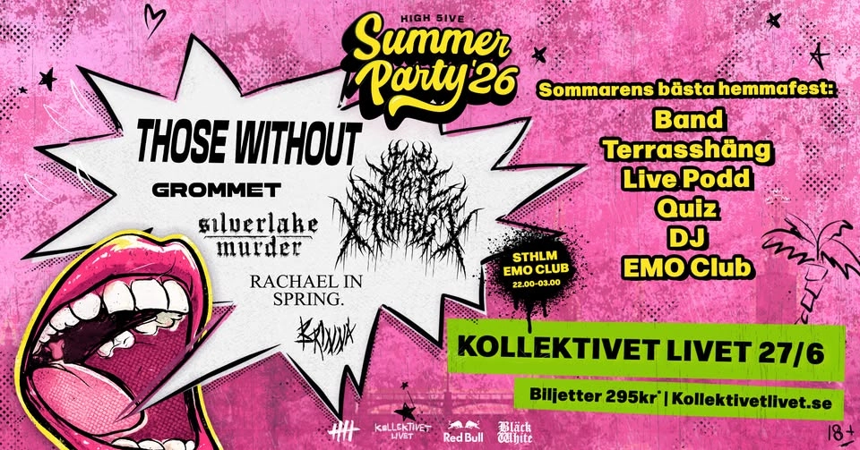 High 5ive Summer Party '26 | Kollektivet Livet
