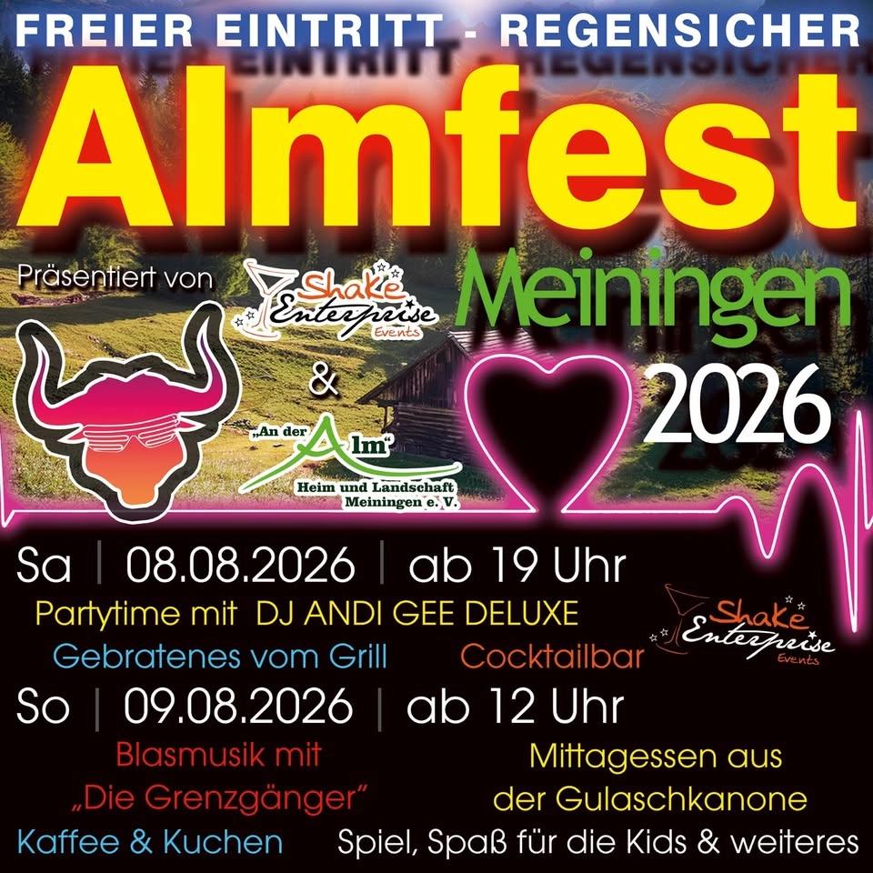 Almfest Meiningen 2026