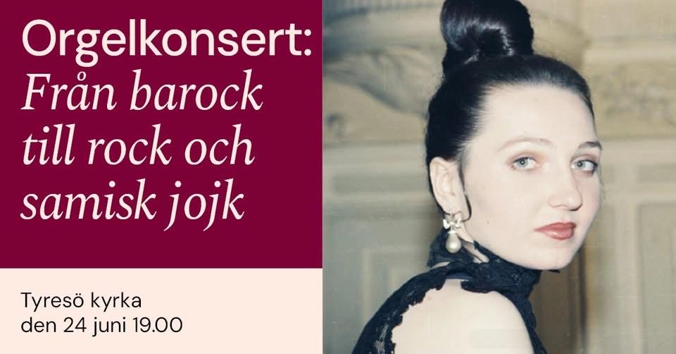 Orgelkonsert: Från barock till rock och samisk jojk