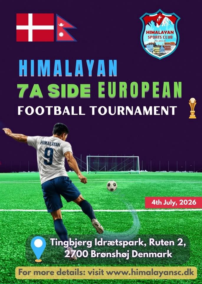 HIMALAYAN 7A SIDE EUROPEAN FOOTBALL TOURNAMENT