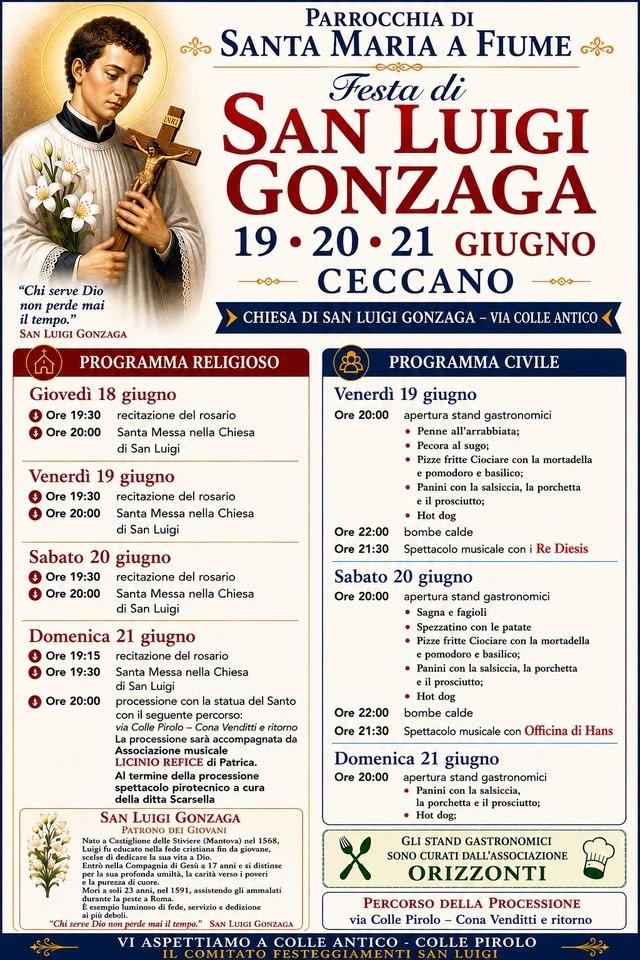 Festa di San Luigi Gonzaga