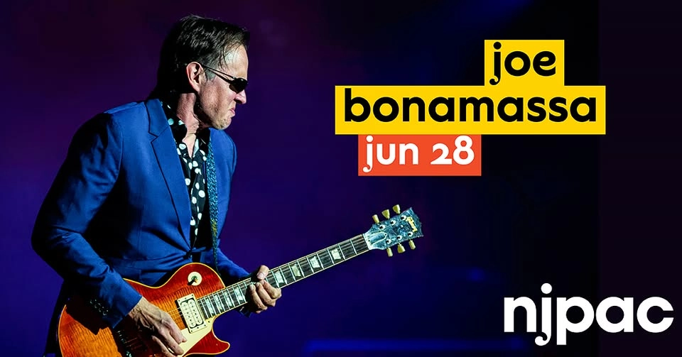 Joe Bonamassa Live in Newark, NJ on June 28th, 2026