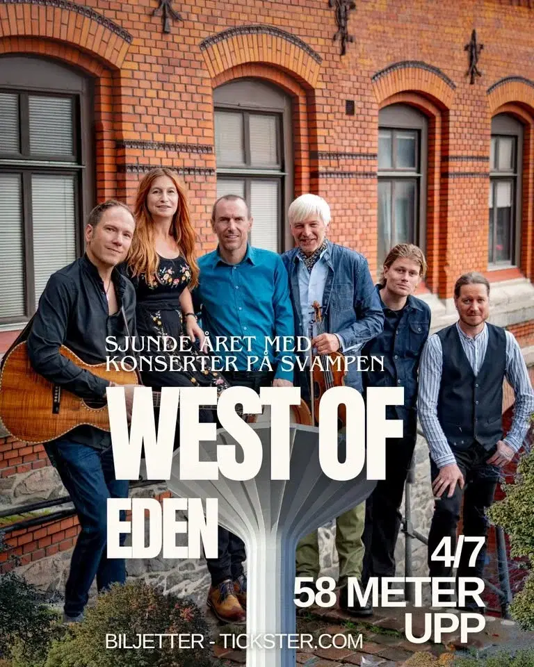 58 meter upp med West of Eden