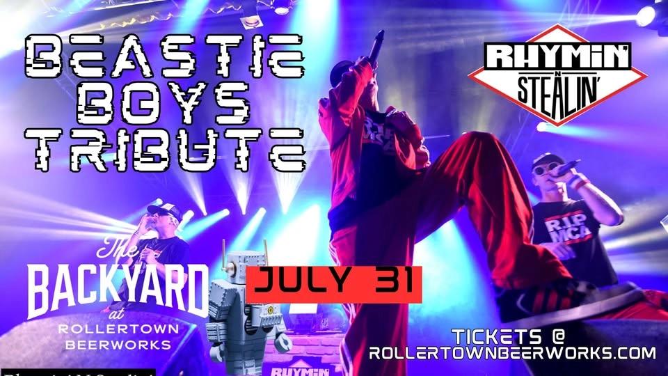 Rhymin’ & Stealin’ – Beastie Boys Tribute Live in The Backyard at Rollertown | July 31