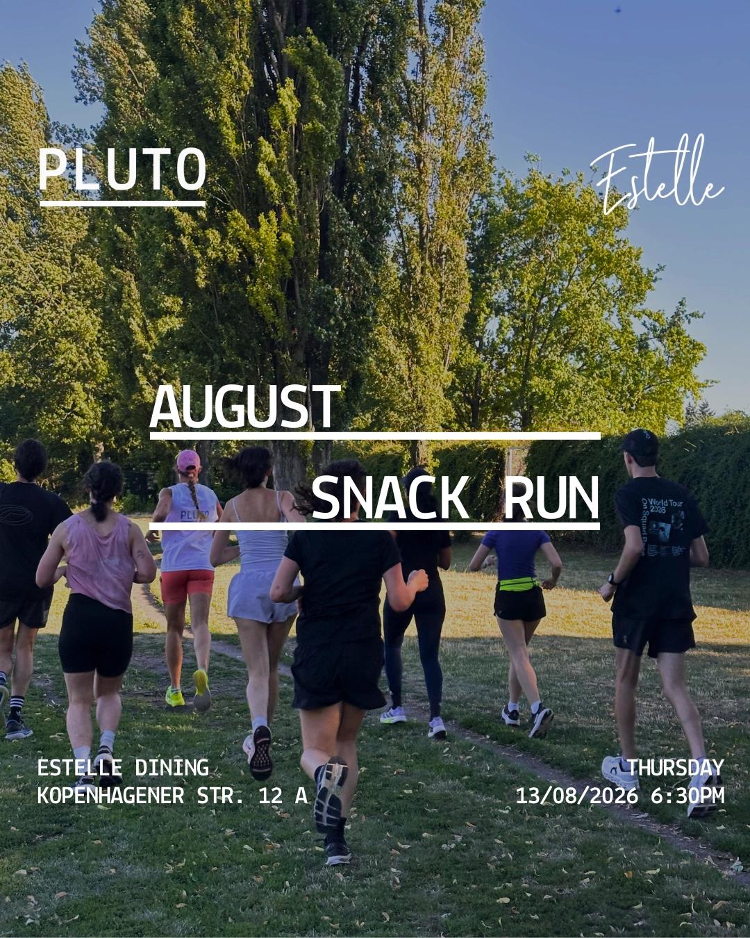 SNACK RUN – PLUTO x ESTELLE DINING