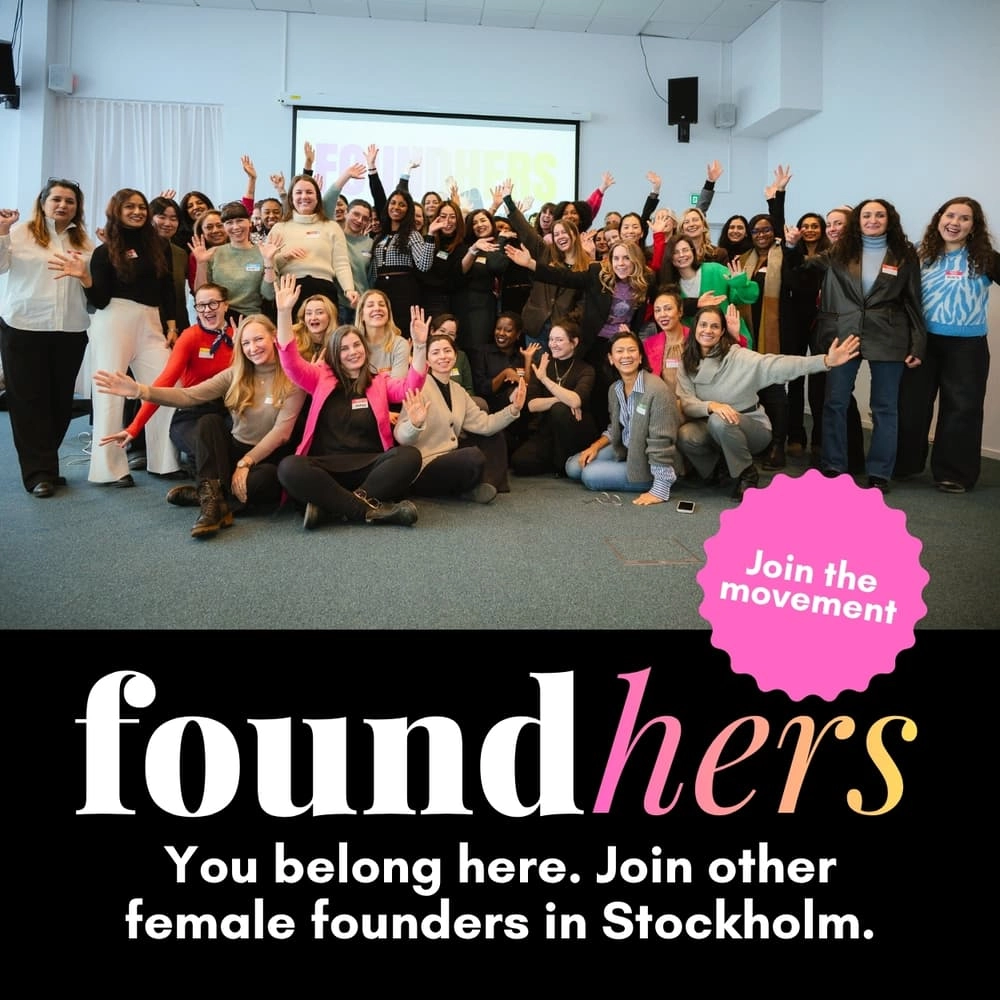 Stockholm Female Founders Network Event