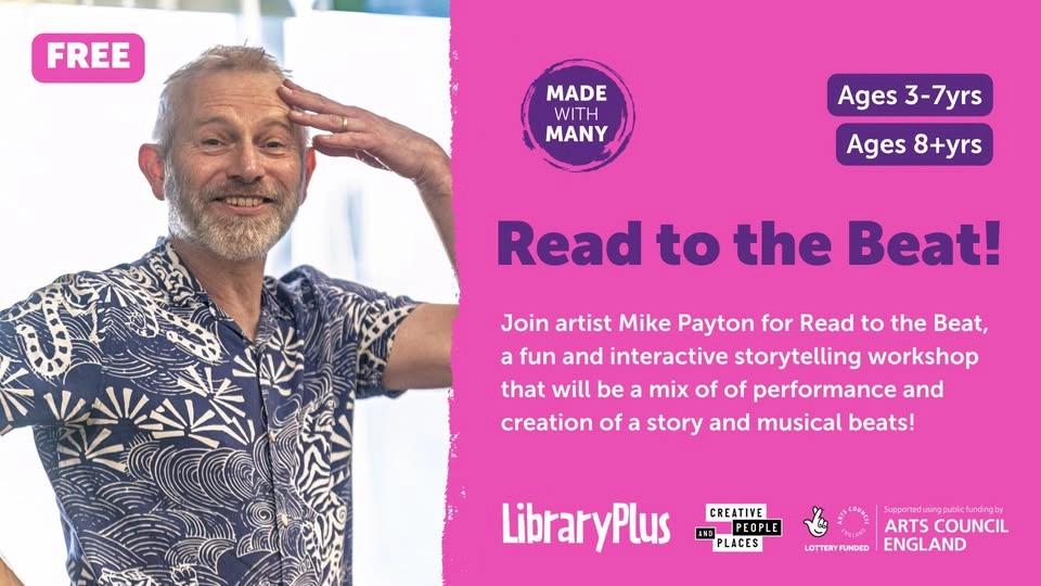 Read to the Beat interactive storytelling workshop (Corby Library)