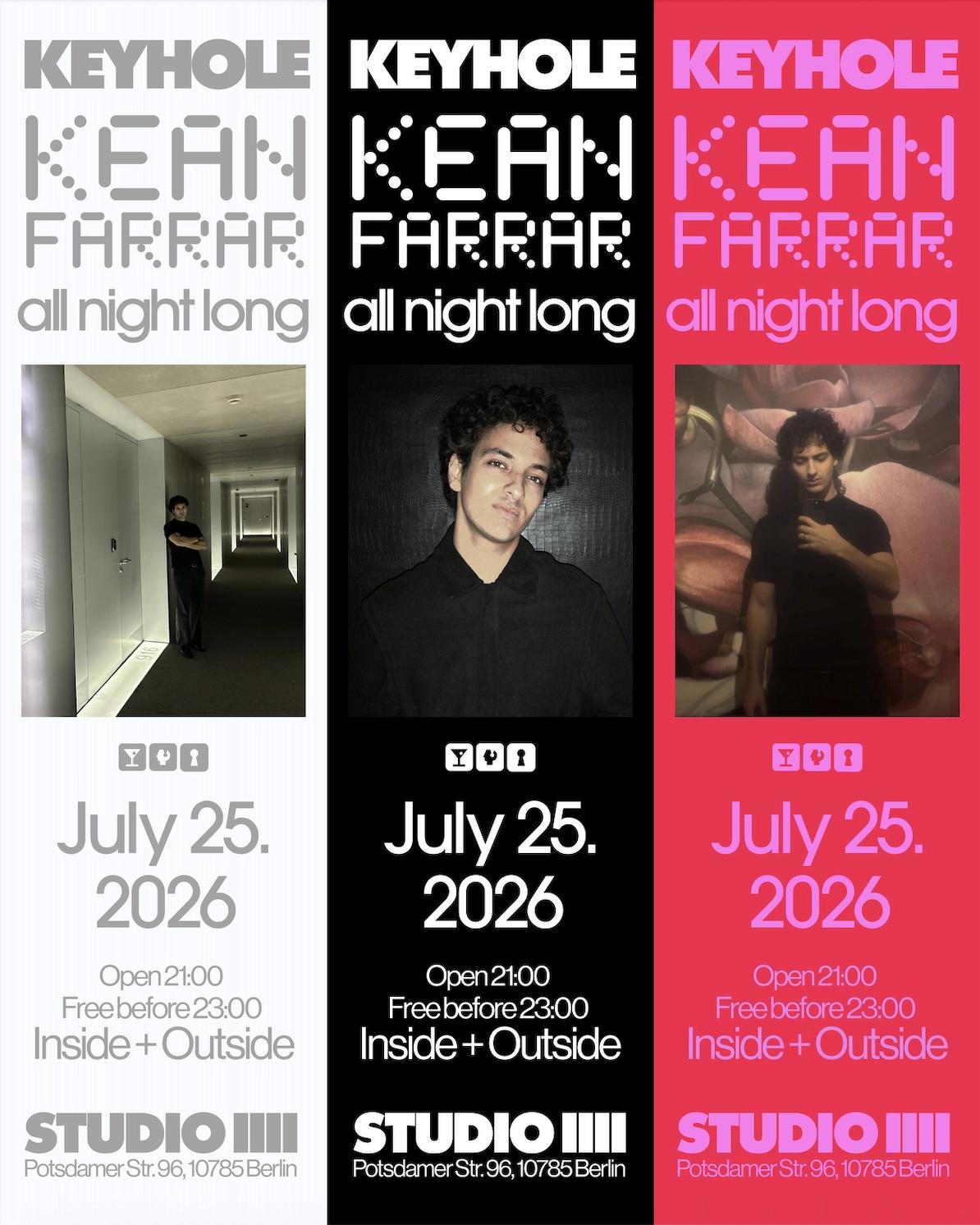 Keyhole: Kean Farrar ALL NIGHT LONG
