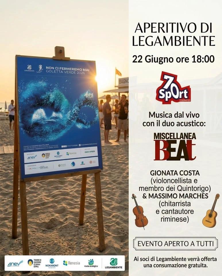 APERITIVO CON LEGAMBIENTE