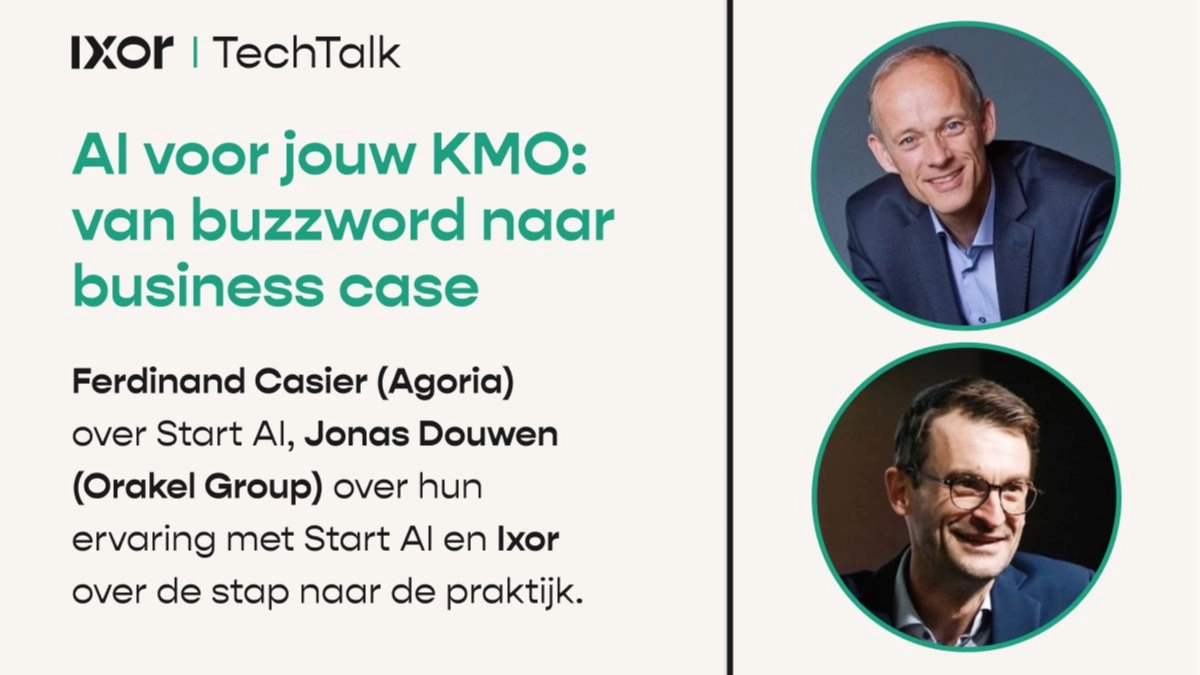AI voor jouw KMO: van buzzword naar business case