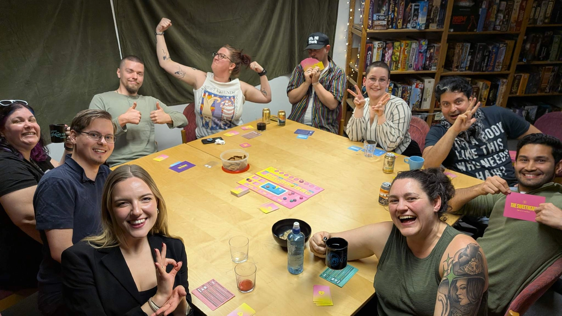 Beer, snacks and social gaming 18+