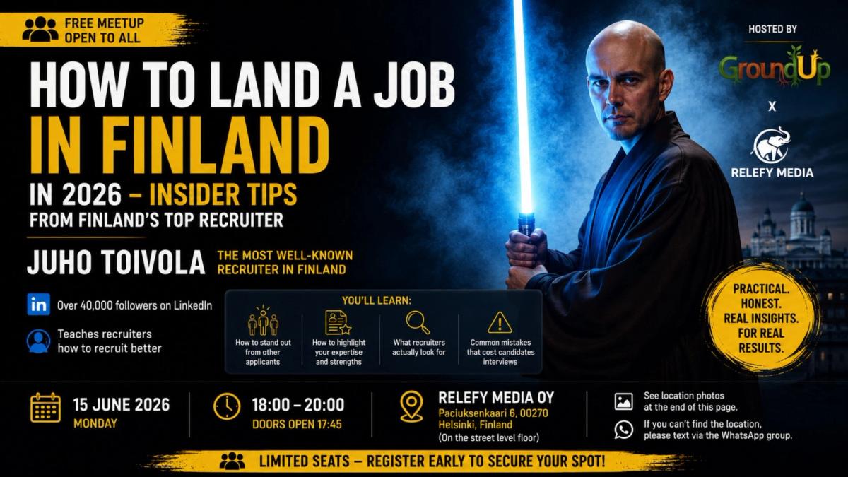 How to Land a Job in Finland in 2026 — Insider Tips from Finland’s Top Recruiter