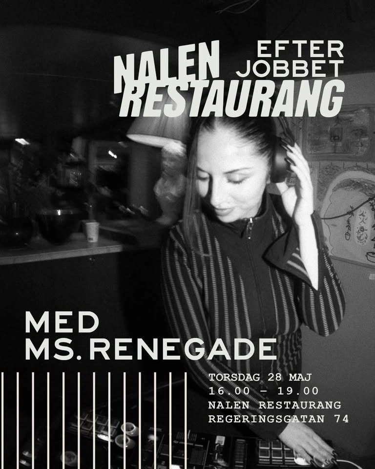 Efter jobbet med Ms. Renegade | Nalen Restaurang, Stockholm