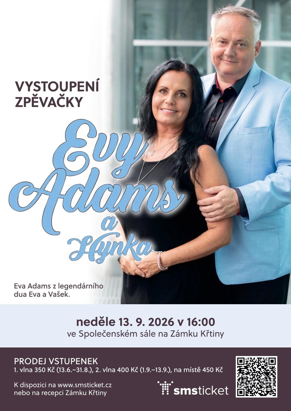 Koncert Evy Adams a Hynka