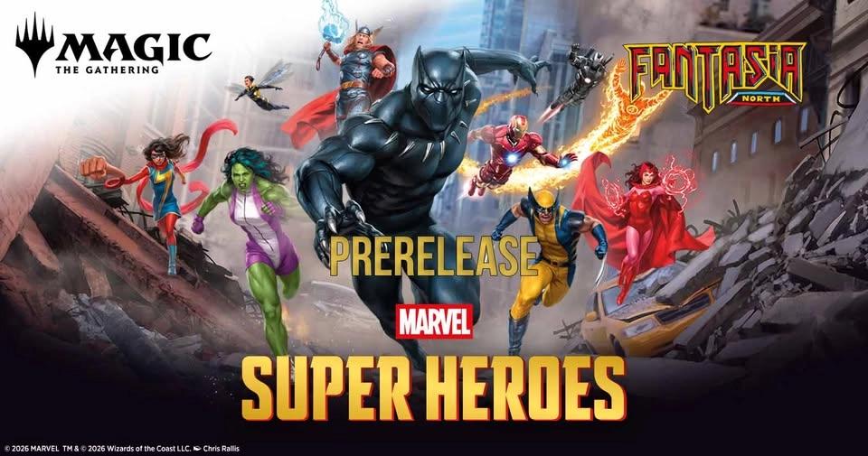Marvel Super Heroes Prerelase - Lillprelle