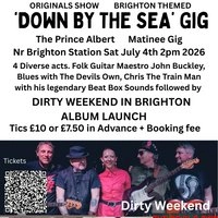 DOWN BY THE SEA - Gig July 4th