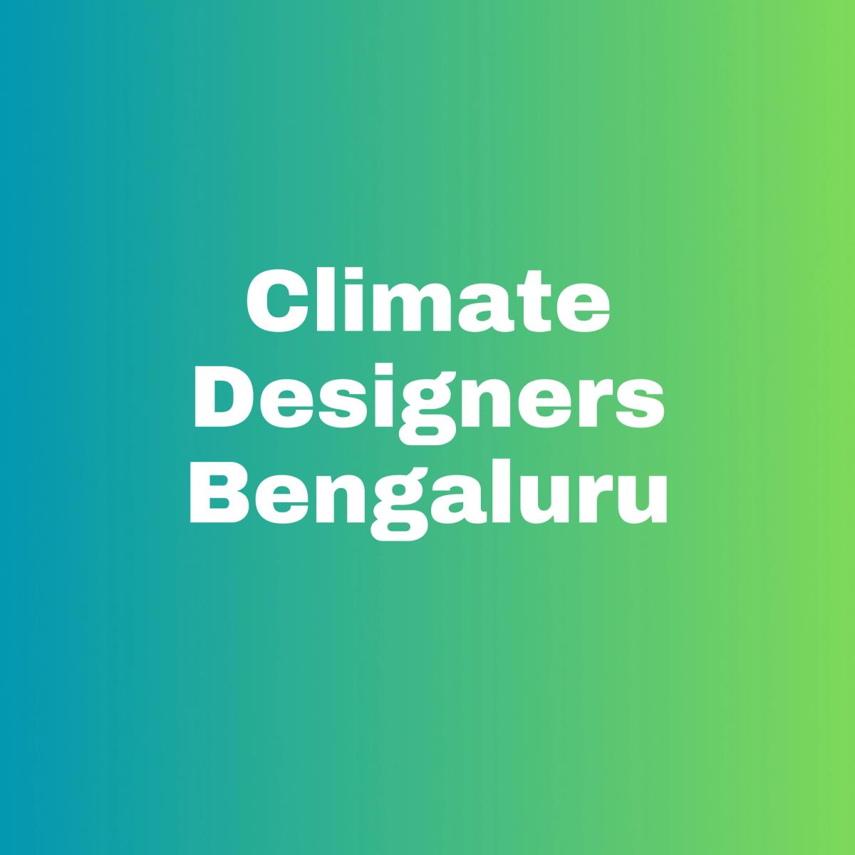Climate Designers - Meet and Greet