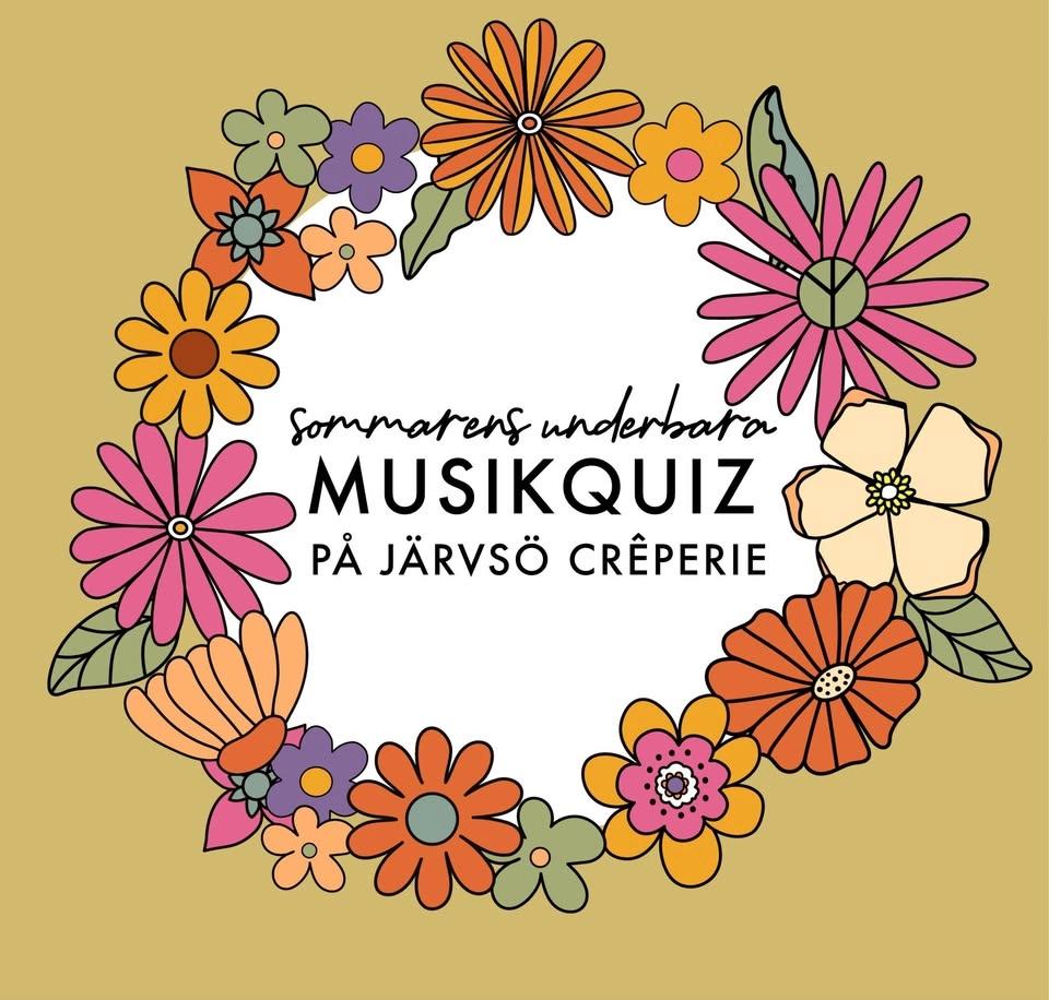 Musikquiz på Järvsö Creperie