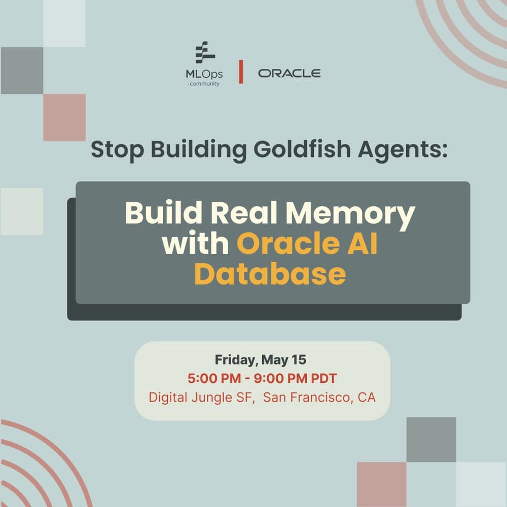 Stop Building Goldfish Agents: Build Real Memory with Oracle AI Database and LangChain