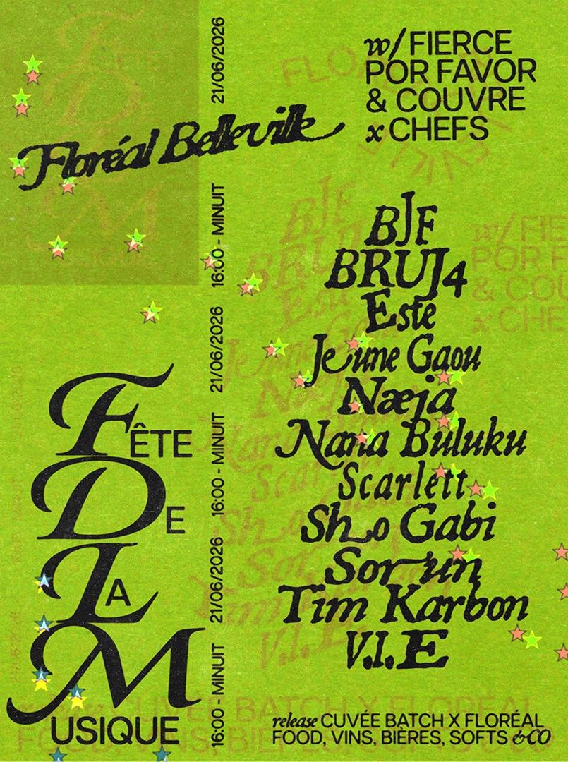 FDLM with Fierce Por Favor & Couvre x Chefs