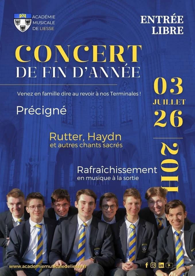 Concert de fin d'année - Académie Musicale de Liesse