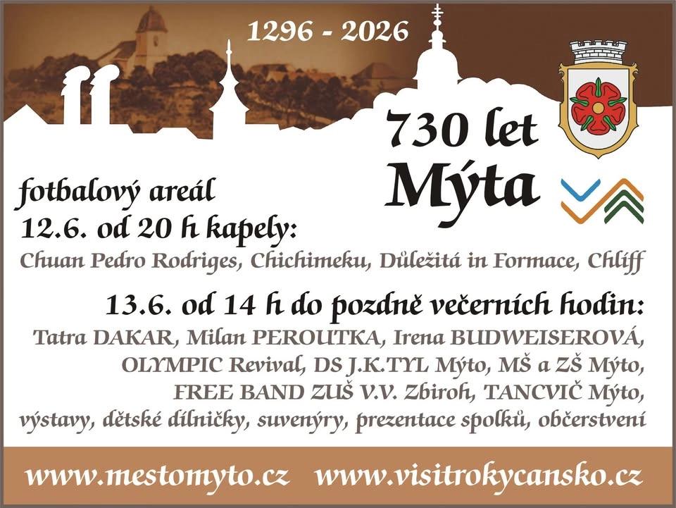 Oslavy 730 let města Mýta