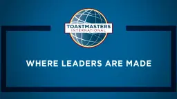 Göteborgs Talarklubb - Toastmasters-möte