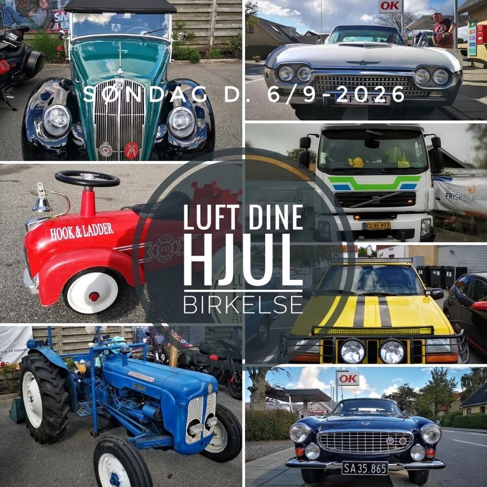 Søndag d. 6/9-26 - Luft dine hjul