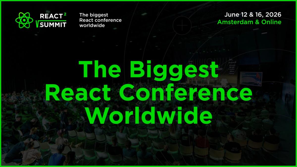 React Summit - the biggest React conference worldwide