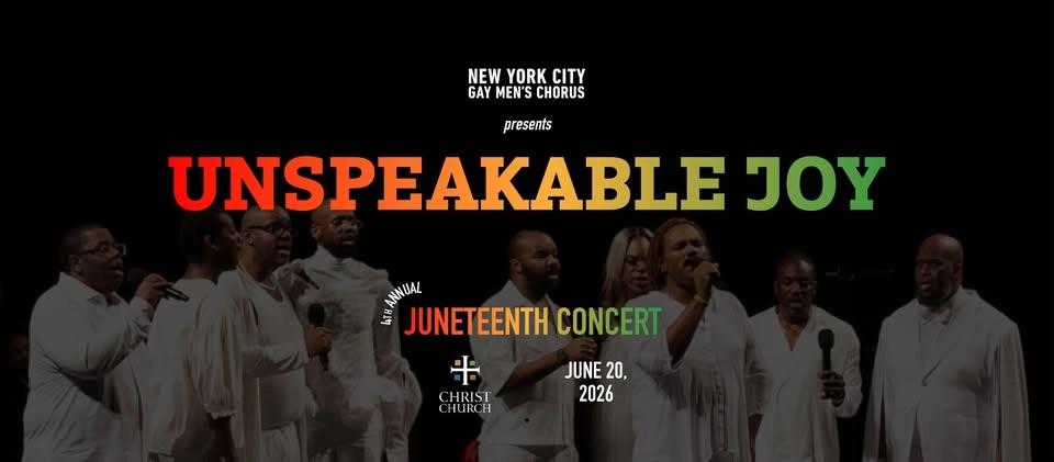 Unspeakable Joy: A Juneteenth Concert
