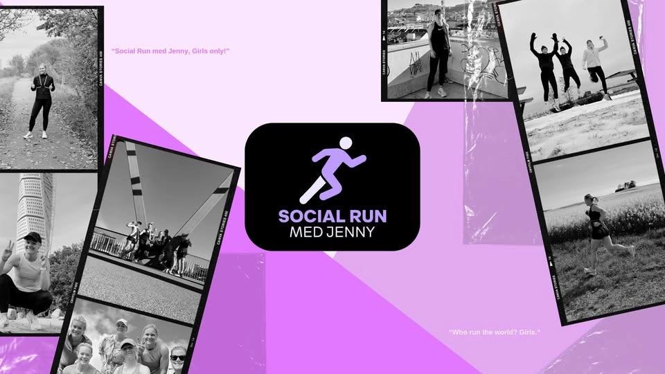 Social Run med Jenny 🏃🏼♀️🏃🏼♀️(Girls only) 🔥🩷