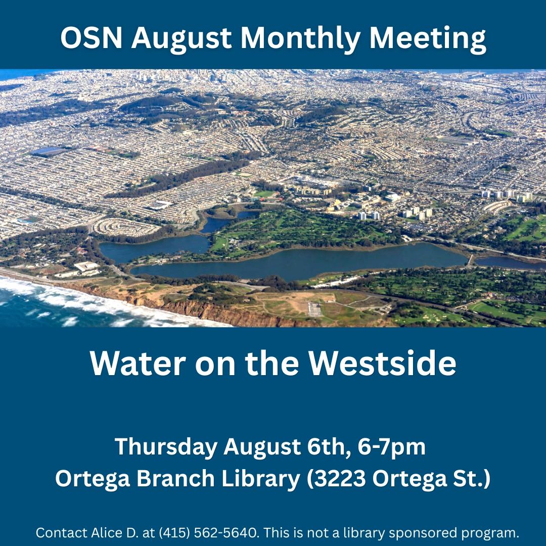 August Monthly Meeting