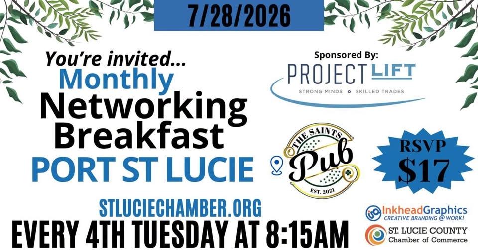 Port St Lucie Networking Breakfast