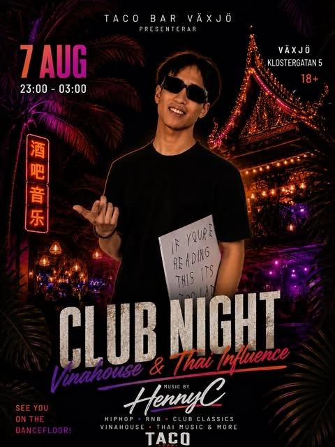 Club Night – Vinahouse & Thai Influence
