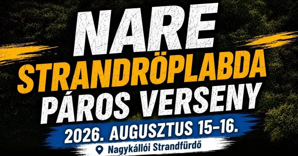 NARE strandröplabda páros verseny