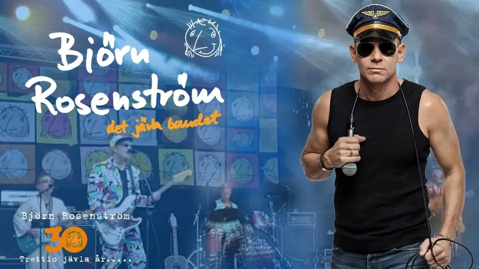 BJÖRN ROSENSTRÖM - 10 APRIL - TRÄDGÅR'N