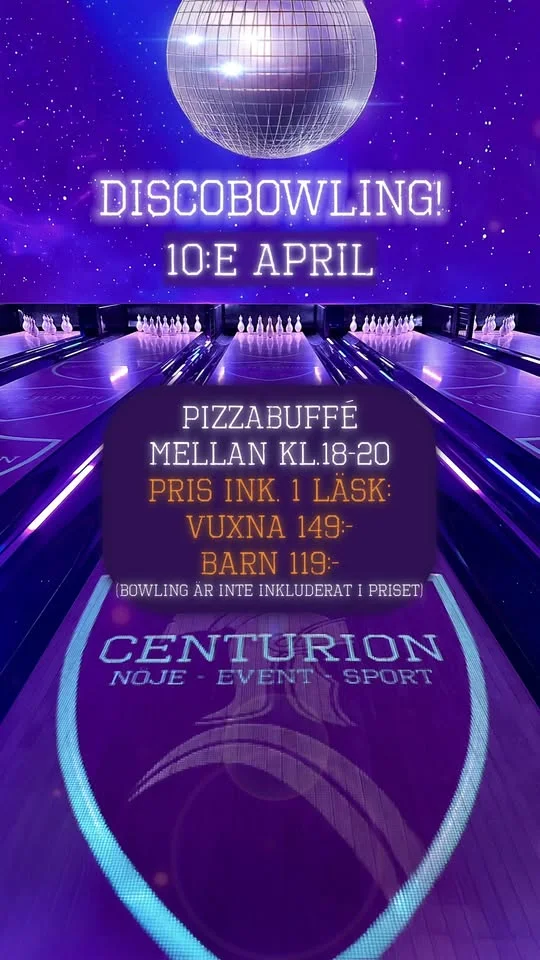 Discobowling på Centurion!