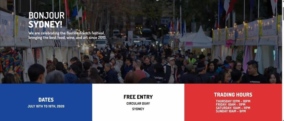 Bastille Festival Sydney