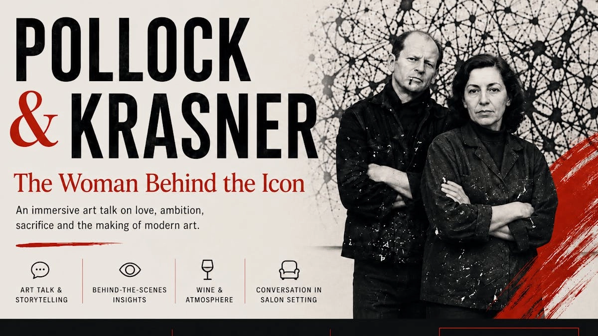 Pollock & Krasner : The Woman Behind The Icon