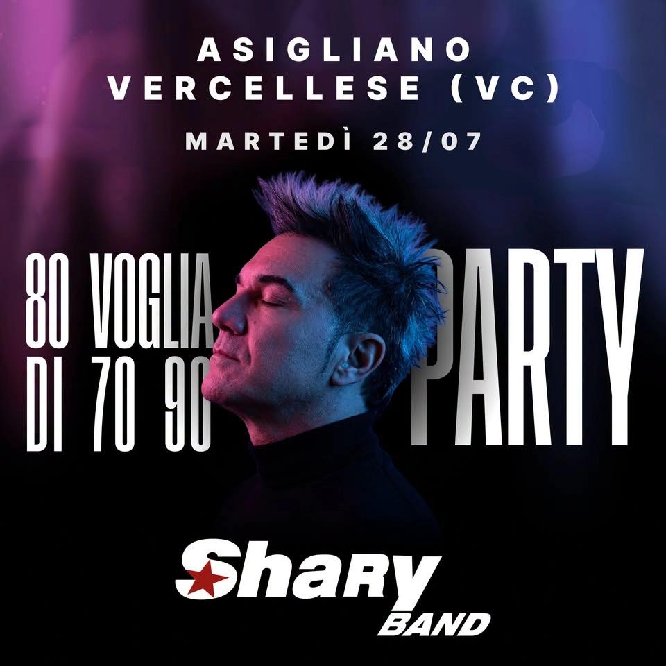 SHARYBAND al "BACCANALE ASIGLIANESE", Area Polifunzionale Via C.Battisti, Asigliano (VC)