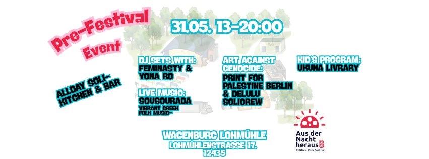 Pre-Festival Event (open air)