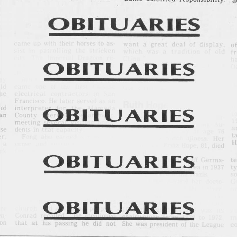 Tiny Lessons From Obituaries: Stories That Could Change Your Life