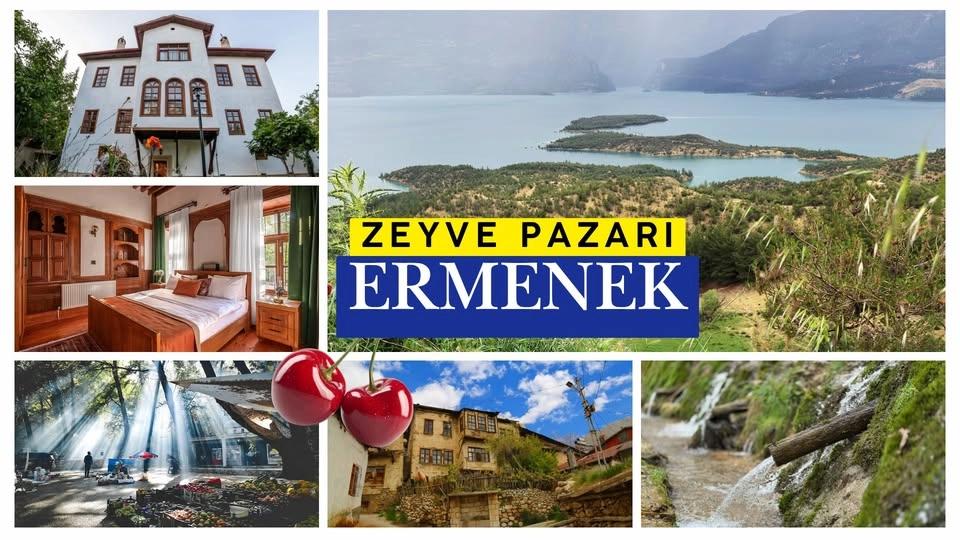 Zeyve Bazaar • Ermenek • Turquoise Reservoir Boat Tour