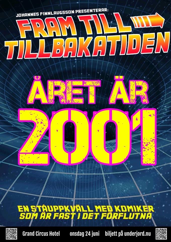 Fram till tillbakatiden: ÅRET ÄR 2001!
