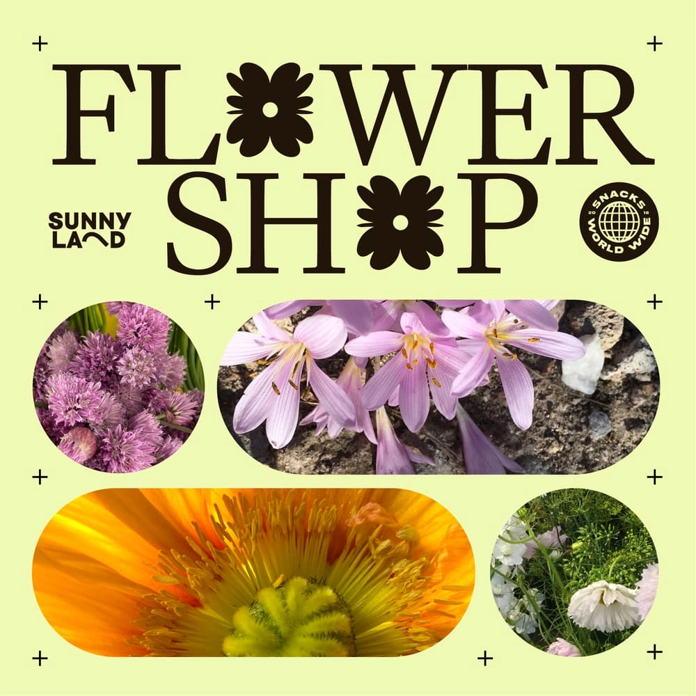Sunnyland x Snacks Worldwide Flower Shop